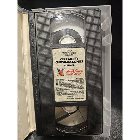 Disney’s Sing Along Songs VHS Very Merry Christmas Songs - No Original Cover - Picture 6 of 6